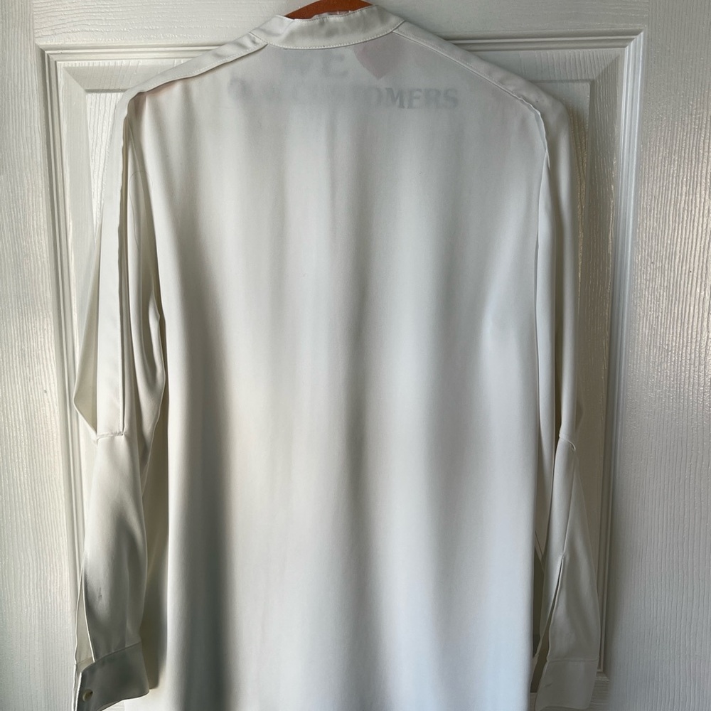 White Buttondown blouse